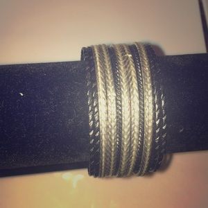 black and white bracelet bangles